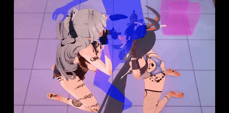 [MMD/潜伏/QOS/NTR] 崩坏--合格的媚黑婊 [427m/1080p/度盘UC夸克]-4.gif