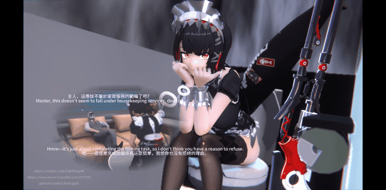 [MMD/LikeHugeB] 绝区零--抖音风堕落直播~肉偿高潮秀(24.9月作品) [374m/1080p/度盘UC夸克]-4.gif