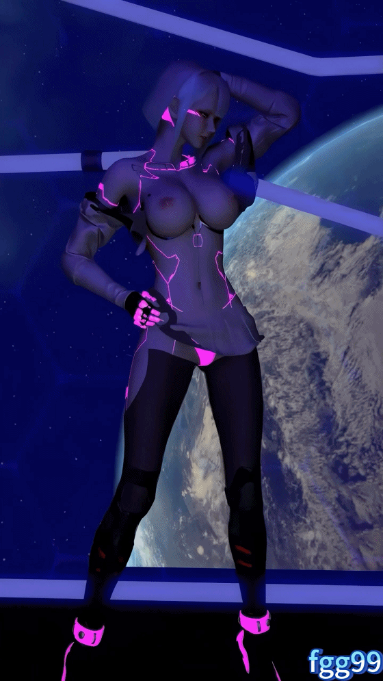 [3D/动态/VAM] fgg99:cyberpunk lucy 赛博舞姬 黑丝热舞诱惑 性感身材超诱人 [1.4G]-1.gif