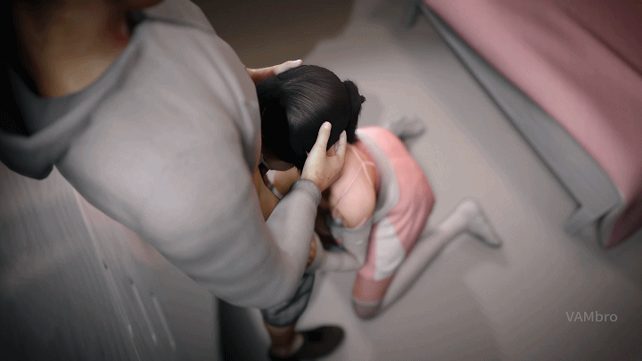 [3D/2K画质][国语配音]表姐呻吟 深夜发现姐姐自慰 再也按捺不住上去侵犯了她[1G]-3.gif