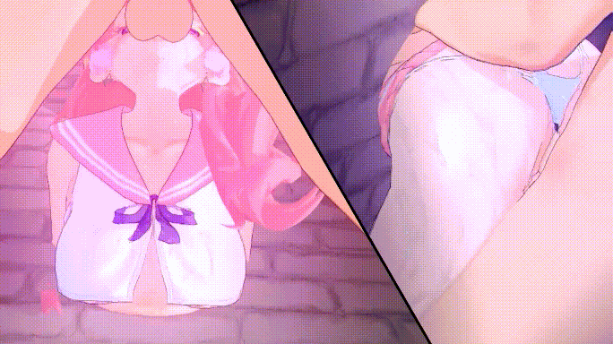 [MMD] 法國原神糕手 12月鸣潮萝莉魅魔安可的摄食技巧 1080p [403m/度U夸迅]-2.gif