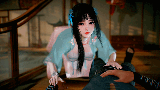 [3D/NTR/CV][中配/中字] ado5168:亂世嬌妻 EP01 清纯美艳娇妻被肥胖丑陋富商侵犯爆肏  [2.5G]-1.gif