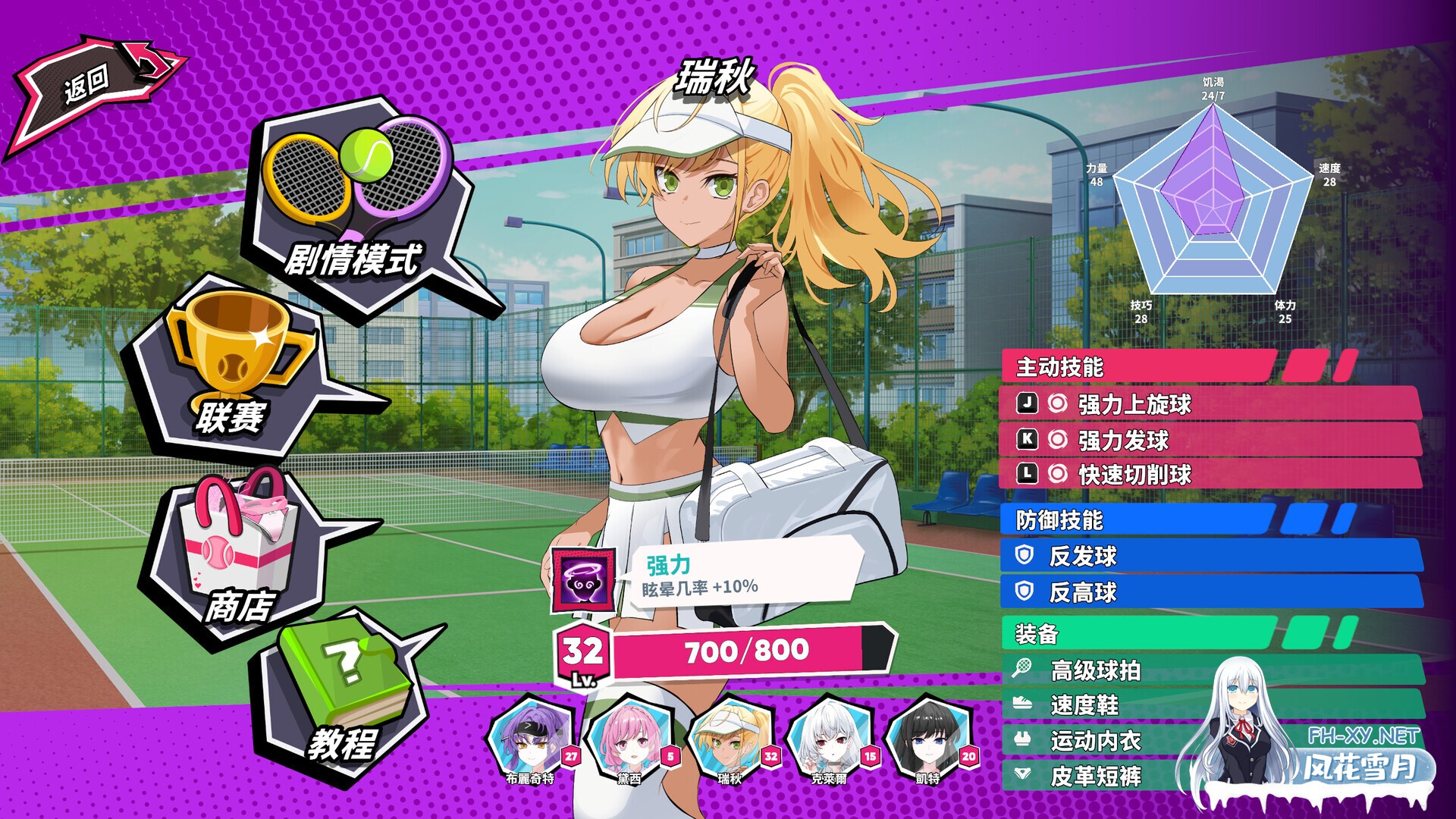 [亚洲风SLG/动态/先行体验] 网球天使 TENNIS ANGELS EX STEAM官方中文步兵版 [1.50G]-11.jpg