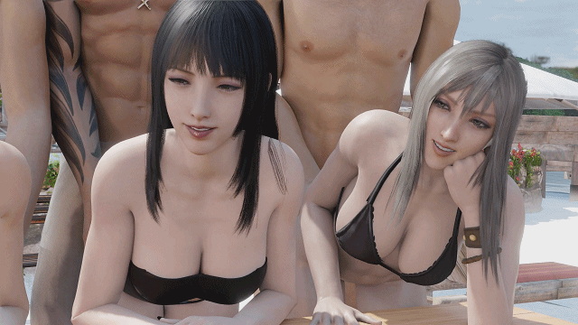 [3D动画] [LazyProcrast] ：Final Fantasy XV - Beach Party-8.gif
