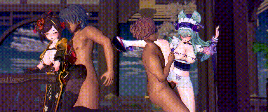 [MMD]runhh 4月8原神 瑞希x千织~甜蜜的梦境 1080p 有CV[249m/U迅]-8.gif