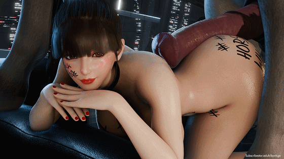 [3D/无修/CV] Bonkge 4月新作:伊芙 性感御姐马屌后入翘臀爆肏中出 眼神迷离一脸享受 [355M/UC]-2.gif