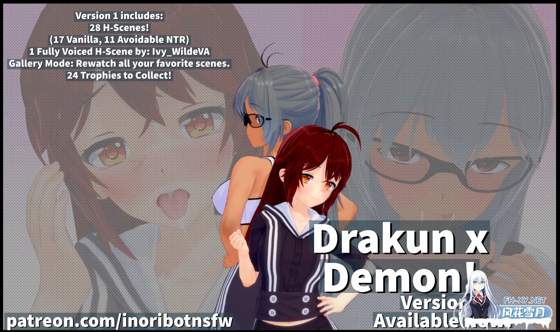 [SLG/AI汉化/3D/动态/更新]魔龙X恶魔/Drakun x Demon! I'll become the strongest mage in the world! [v3.5][PC+安卓/0.54G]-2.jpg