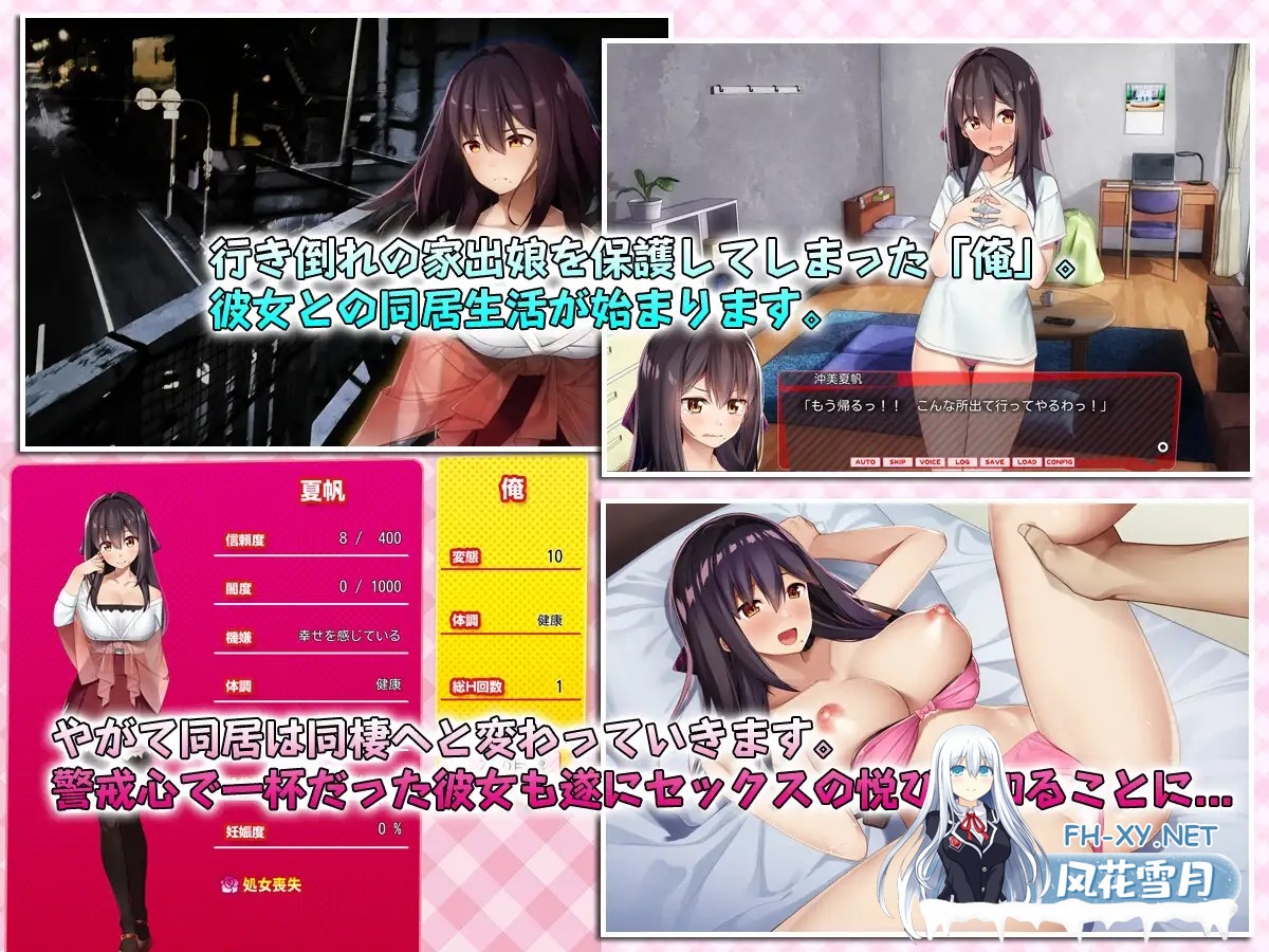 [精品SLG/官中/DLC内容追加/PC]外行离家少女与我 シロウト家出娘と俺 Sweet Days v1.04upd1 AI汉化+官中本篇[2.44G/CV]-14.jpg
