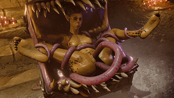 [3D/无修/CV]Pewposterous 1月新作：莱埃泽尔+卡菈克+明萨拉+影心+艾达王 [1.90GB]-6.gif