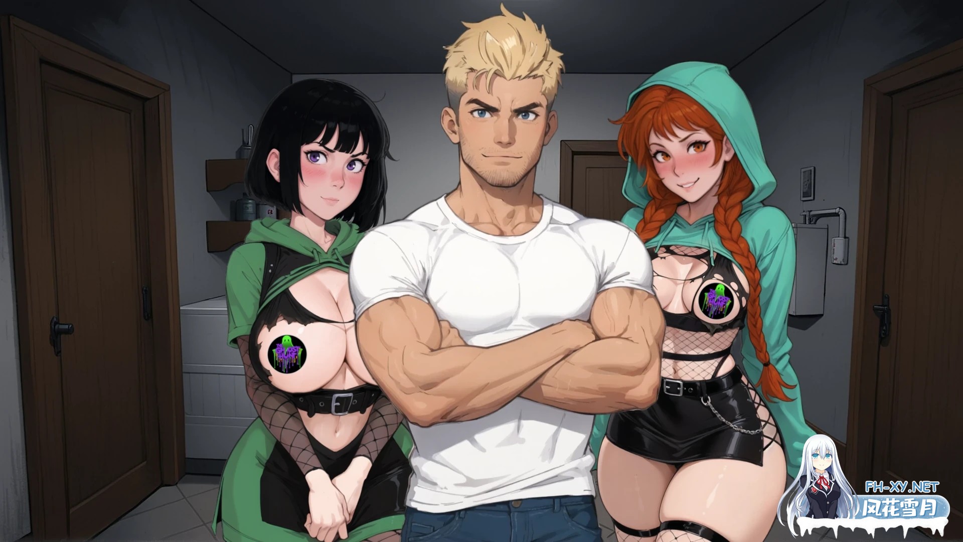 [SLG/AI汉化/巨乳/AI作画/2D]盖布的幽灵狩猎/Gabe's Ghost Hunt[Ver0.2][PC+安卓/500M]-2.jpg