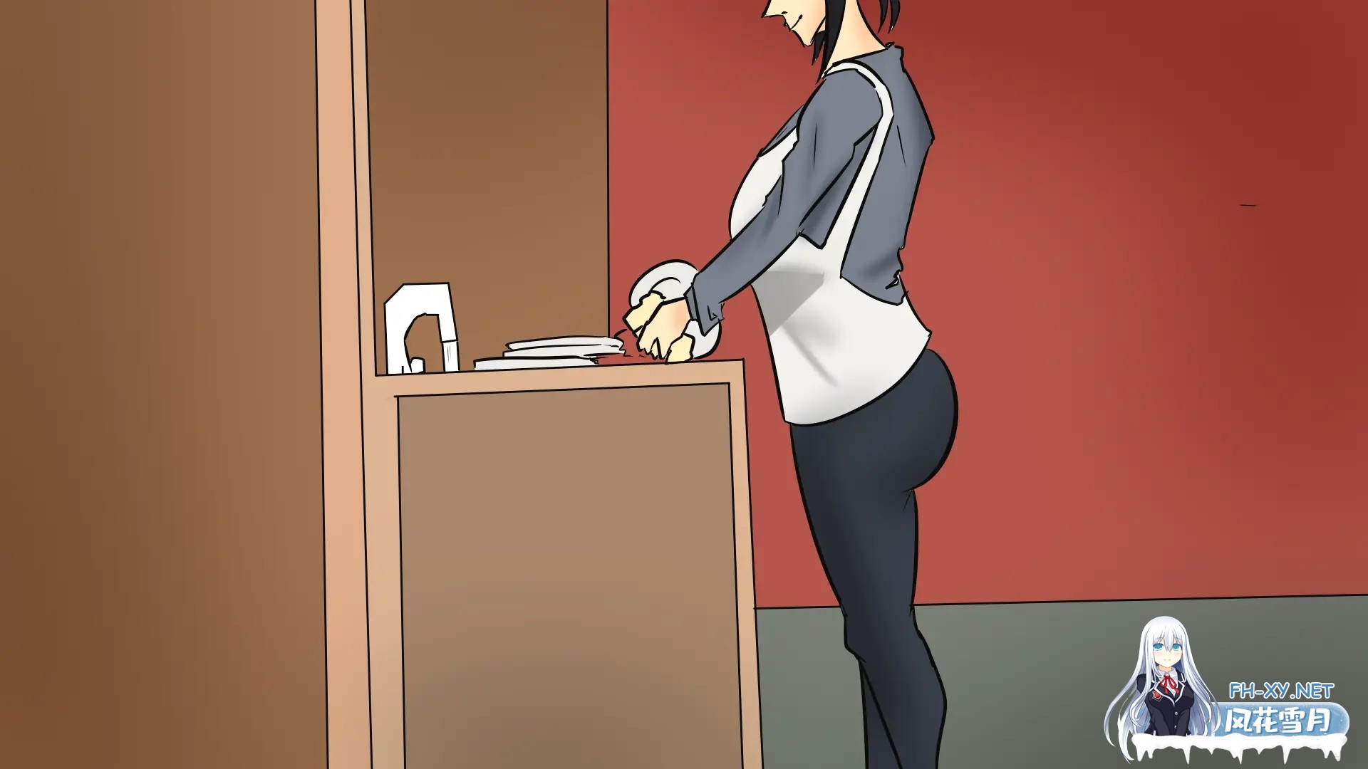 [SLG/动态/更新/汉化/2D/多P/巨乳]单亲妈妈/Single Mother[Ver0.18][PC+安卓/1.4G]-2.jpg