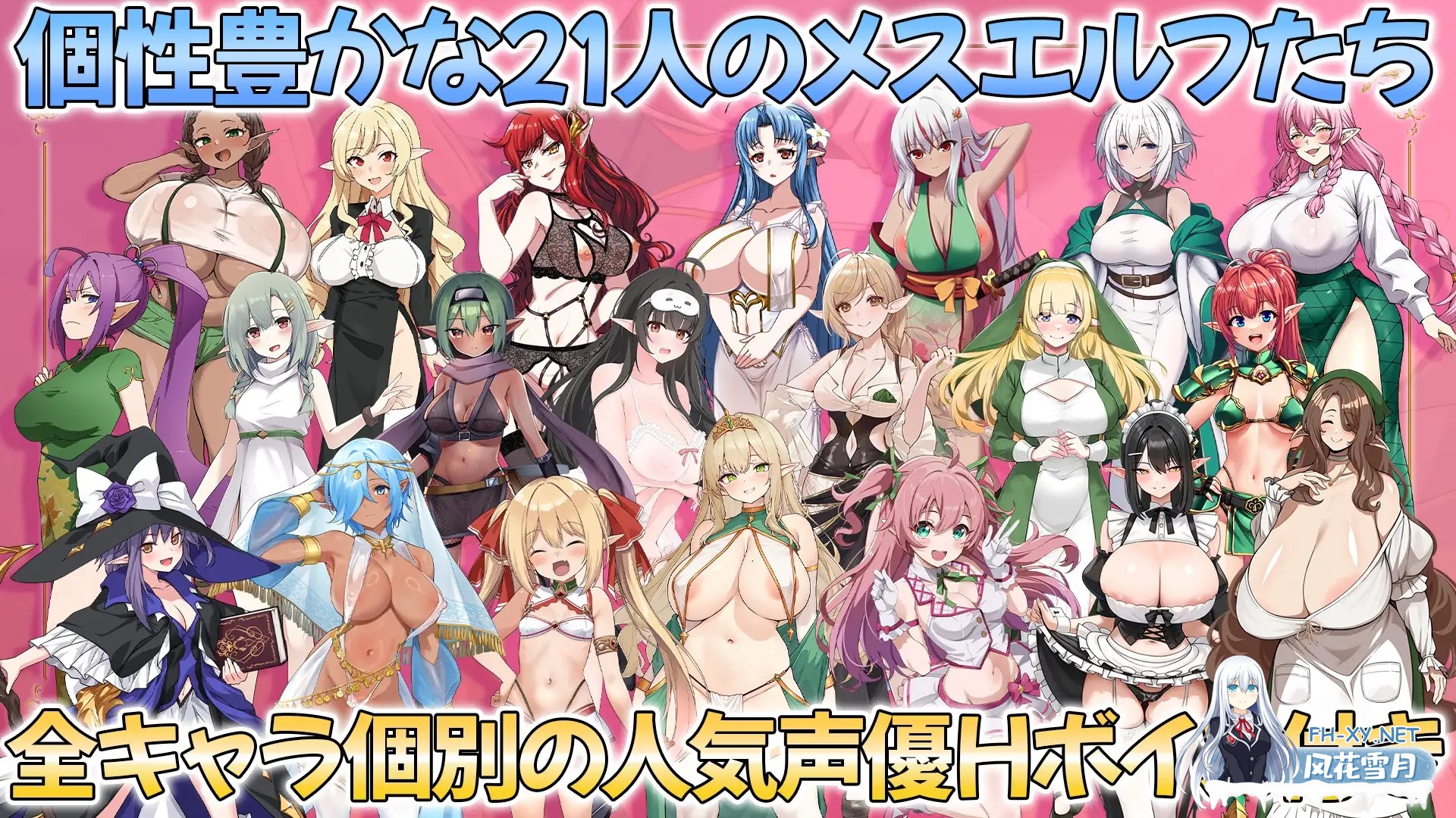 [RPG/官中]NEW ILLUST ! メスしかいないエルフの村に迷い込んだら全員孕ませるまで帰れなくなった件 官方中文版[PC/1.2G]-5.jpg